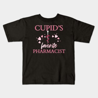 Cupid's Favorite Pharmacist Kids T-Shirt